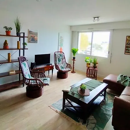 Luxe Tropical - Appartement Edouard - Royan Centre Apartment Royan